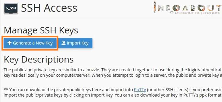 ssh using private key putty